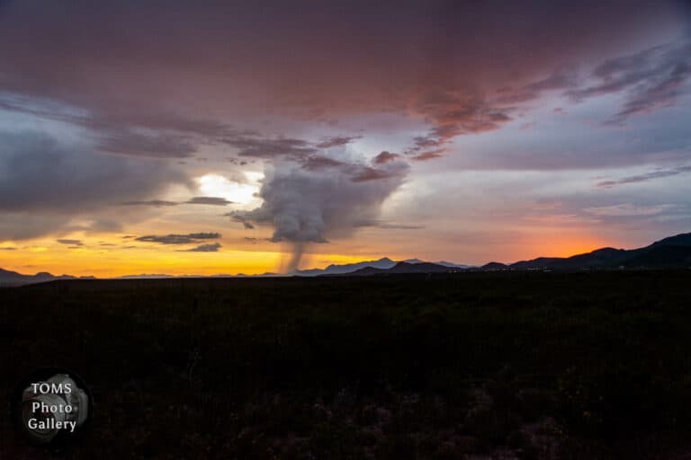 Sunset at Gold Gulch